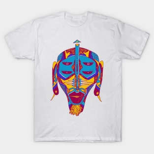 Triad African Mask No 11 T-Shirt